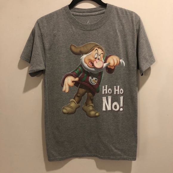 Disney Tops - Disney Snow White grumpy dwarf Christmas shirt